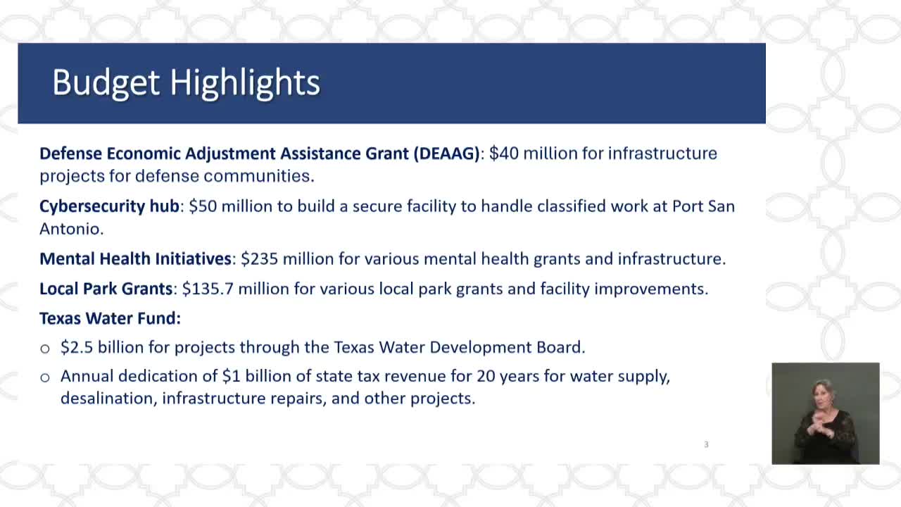 Texas HHS secures $235M for mental health initiatives and local park improvements