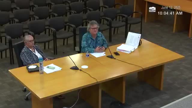Commissioner Cernyak addresses commercial project concerns on Borderland Road