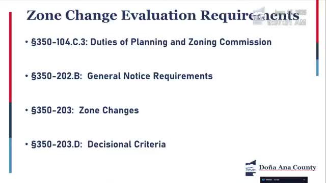 Planning Commission evaluates zone change for commercial RV park on Thorpe Road