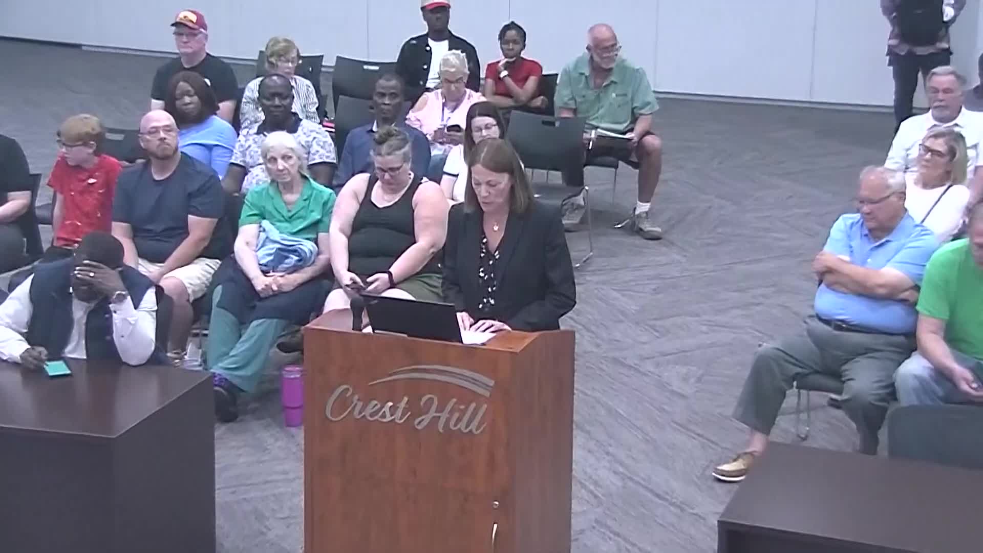 Bishop Hicks supports Redevelopment of St. Anne's for Crest Hill community