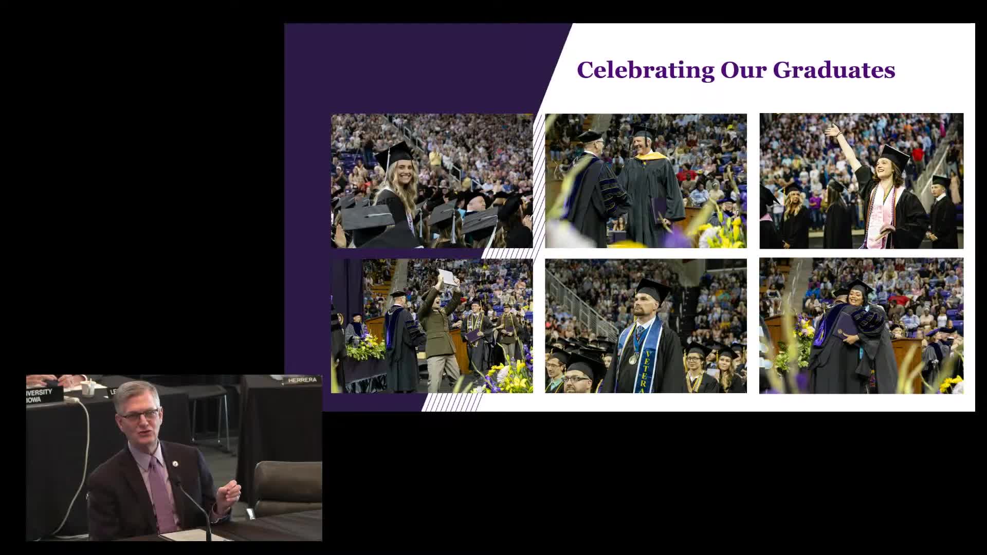 University of Northern Iowa celebrates record 30 doctorate graduates and student leaders