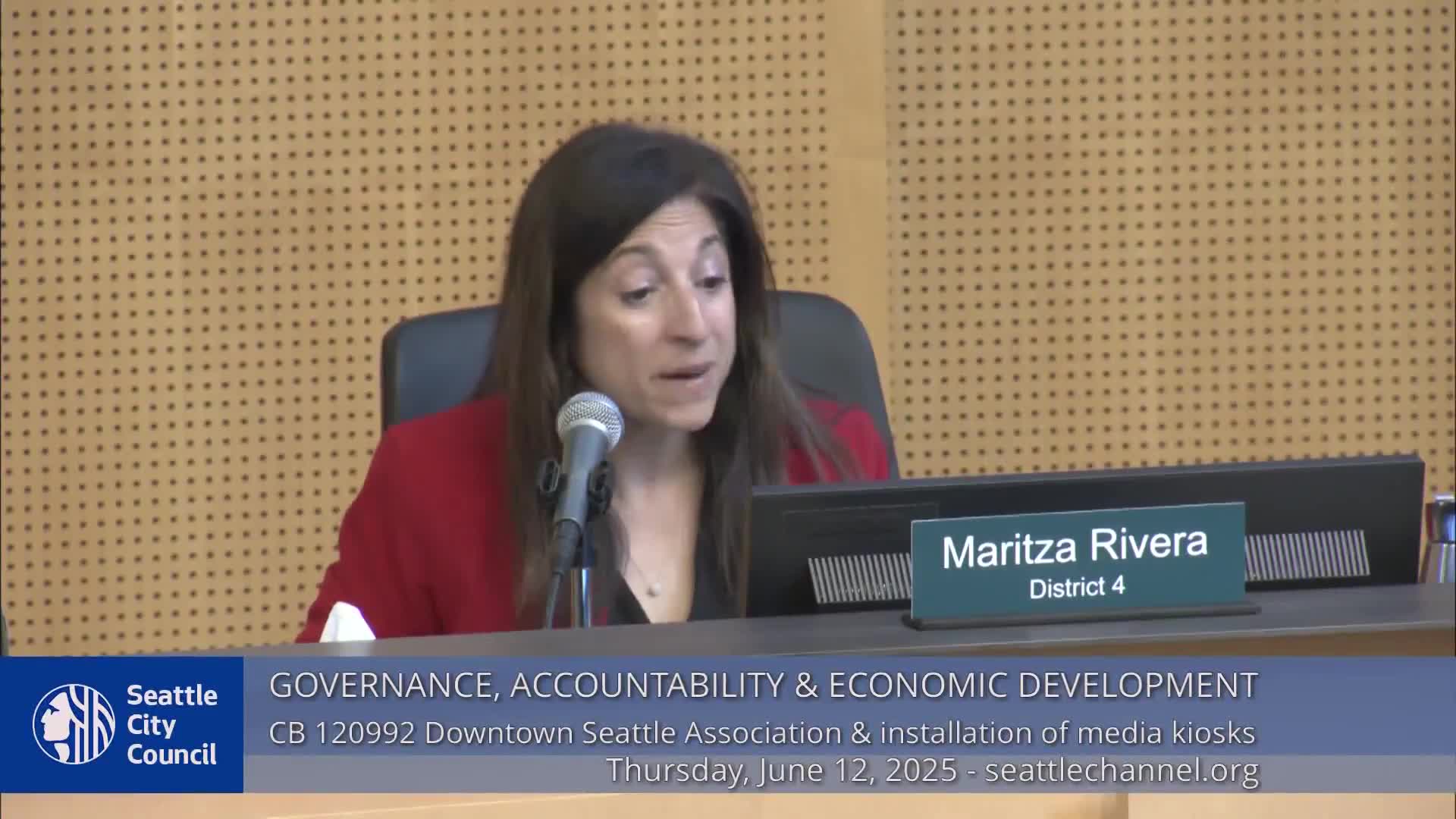 Seattle DSA supports revenue-generating digital kiosks amid ad revenue discussions