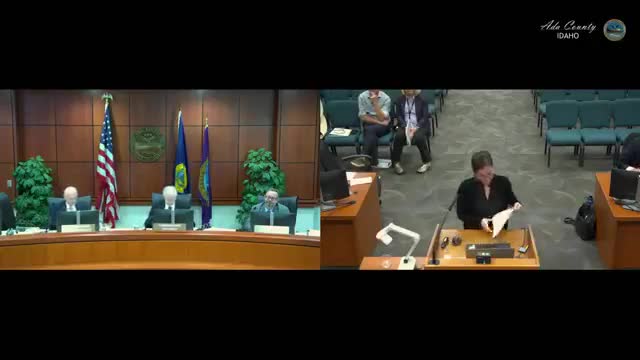 Assessor Rebecca Arnold outlines budget challenges and staffing needs for Ada County