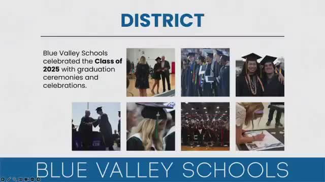 Blue Valley Schools celebrate graduation success and student achievements in multiple areas