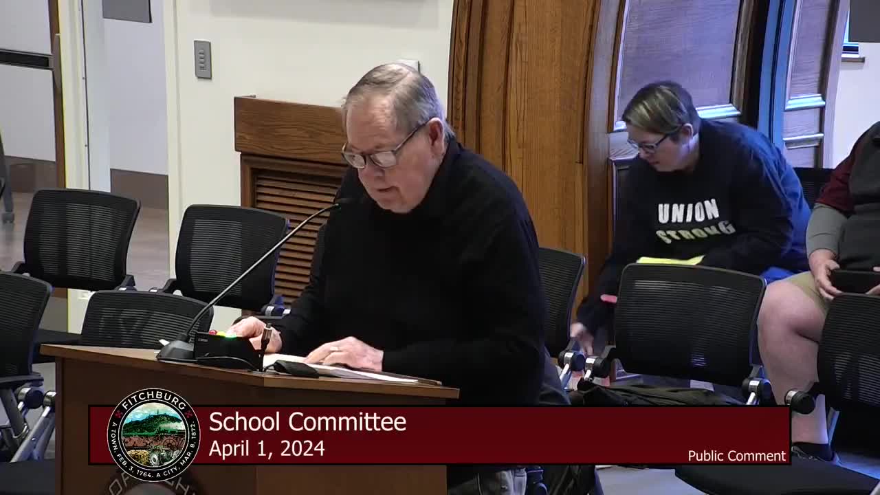 Fitchburg community expresses outrage over principal Curry's unprofessional dismissal