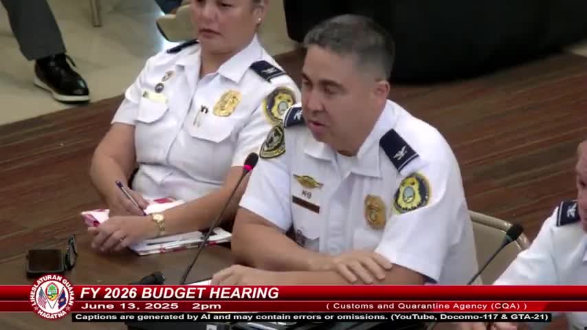 Guam Customs secures funding for new CCTV system and drone program expansion