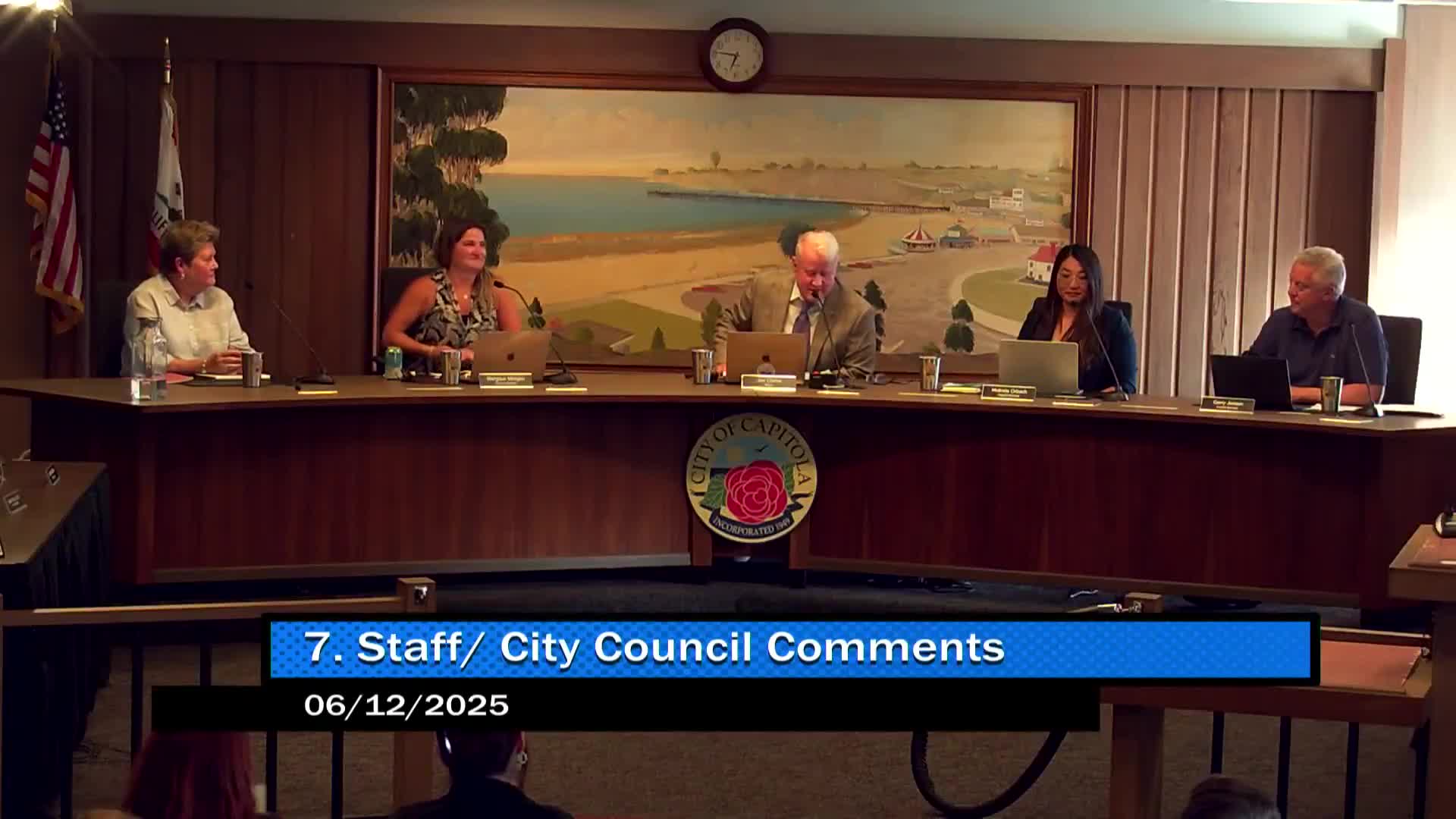 Capitola City Council continues youth liaison program with Ayla Bonney presentation