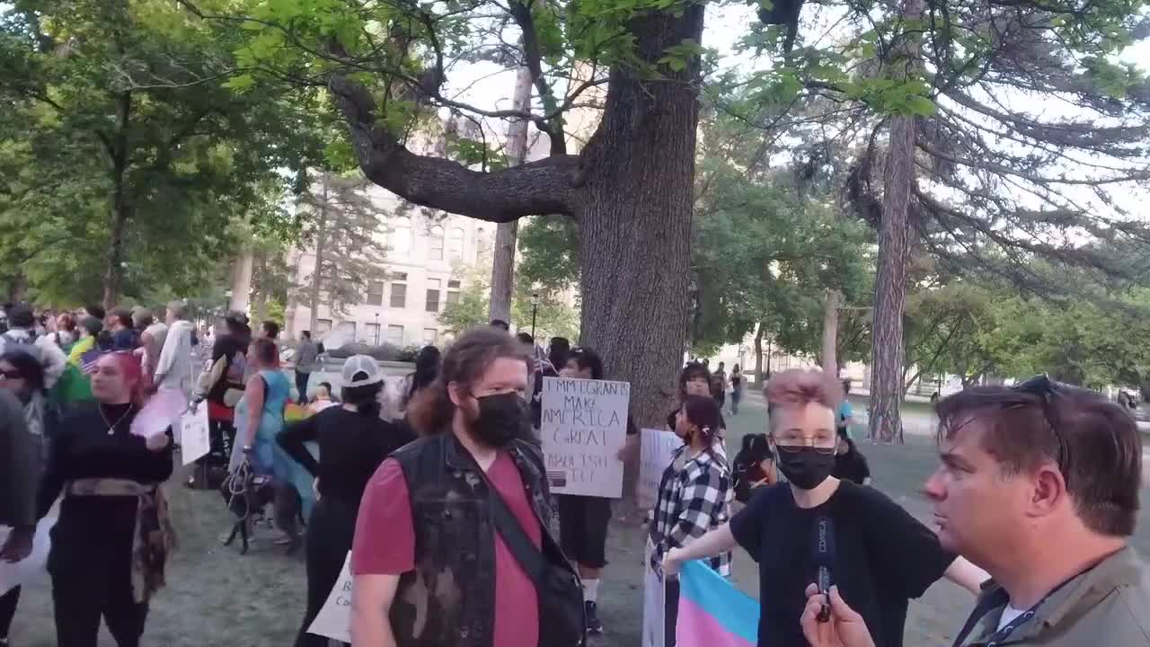Protesters in Salt Lake City rally against ICE and advocate for immigrant rights