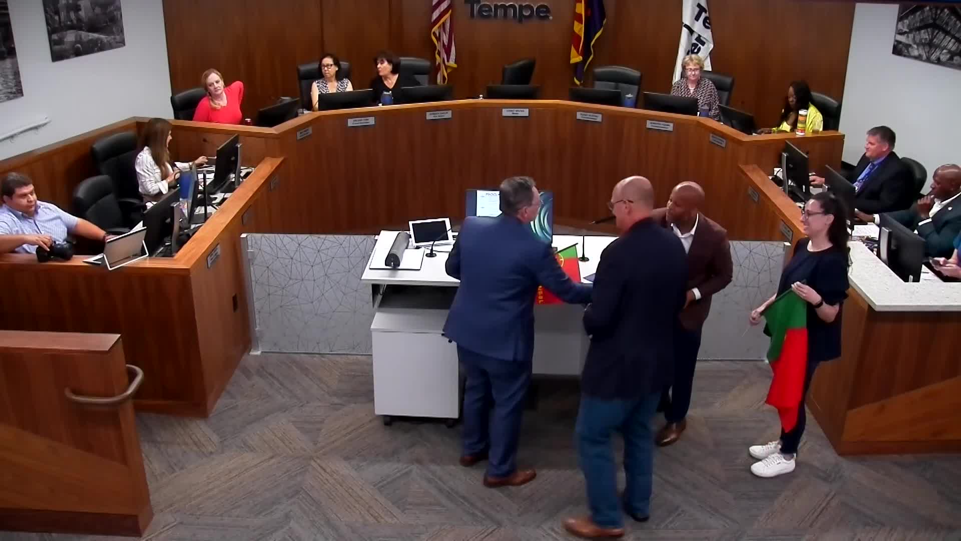 Mayor Corey Woods declares June 10 as Dia de Portugal in Tempe, Arizona