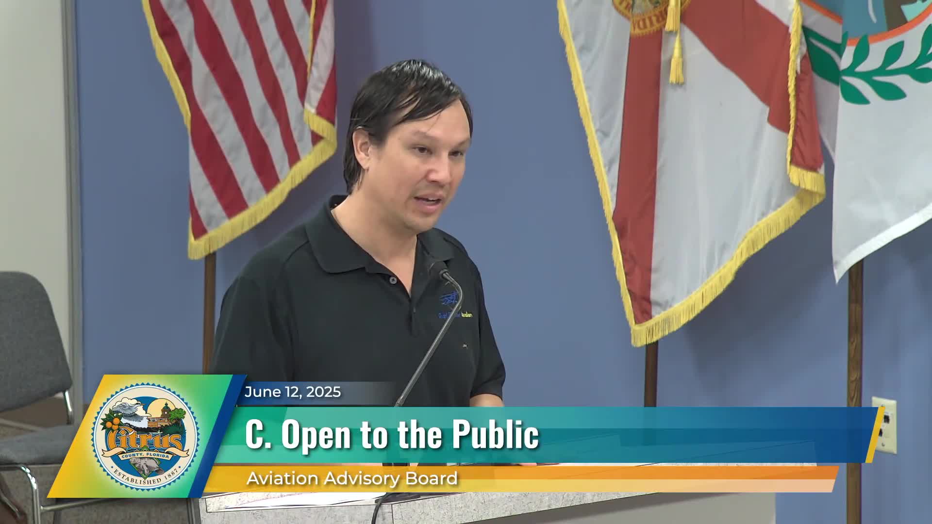 Citrus County Board addresses aviation lease issues and public concerns