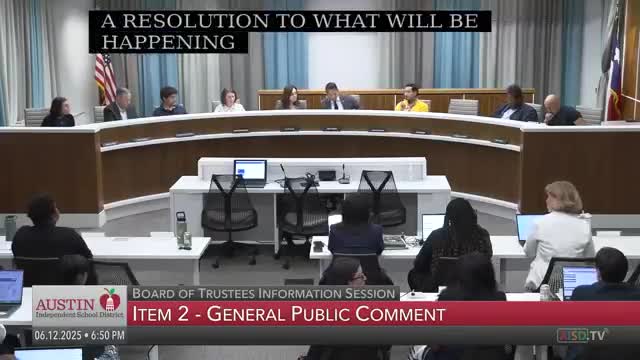 AISD addresses staffing placements and community concerns during board meeting