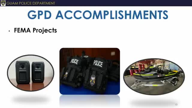 Guam Police Department outlines $50M in upgrades including body cameras and new patrol vehicles