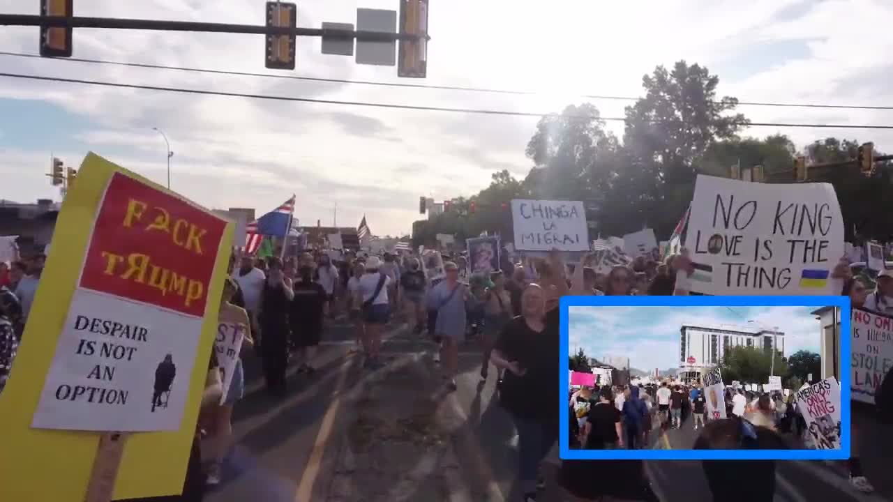 Pro-Trump supporters rally in Utah amid ongoing protests