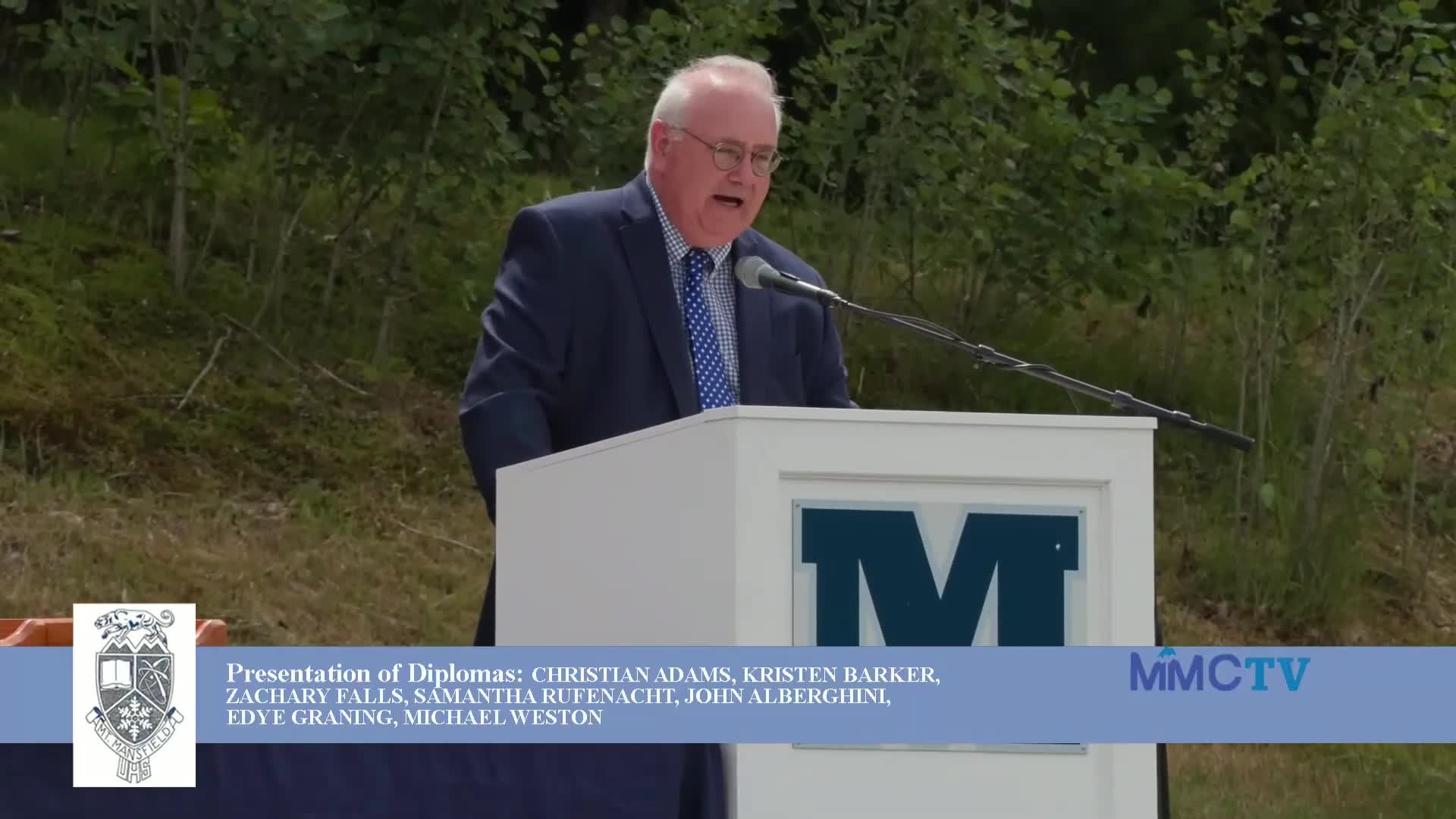 Mount Mansfield Union High School celebrates class of 2025 graduation ceremony