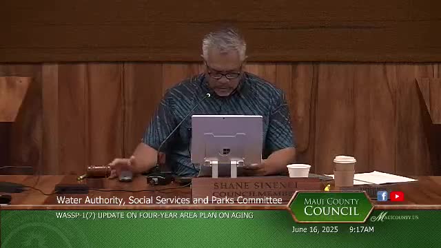 Maui County Office on Aging updates four year plan for elderly services