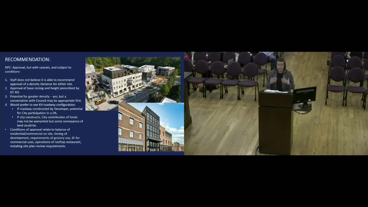 Woodstock City Council reviews Adair Park development and density proposal