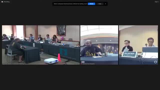 Oahu Commission discusses emergency measures for drought-threatened homesteads