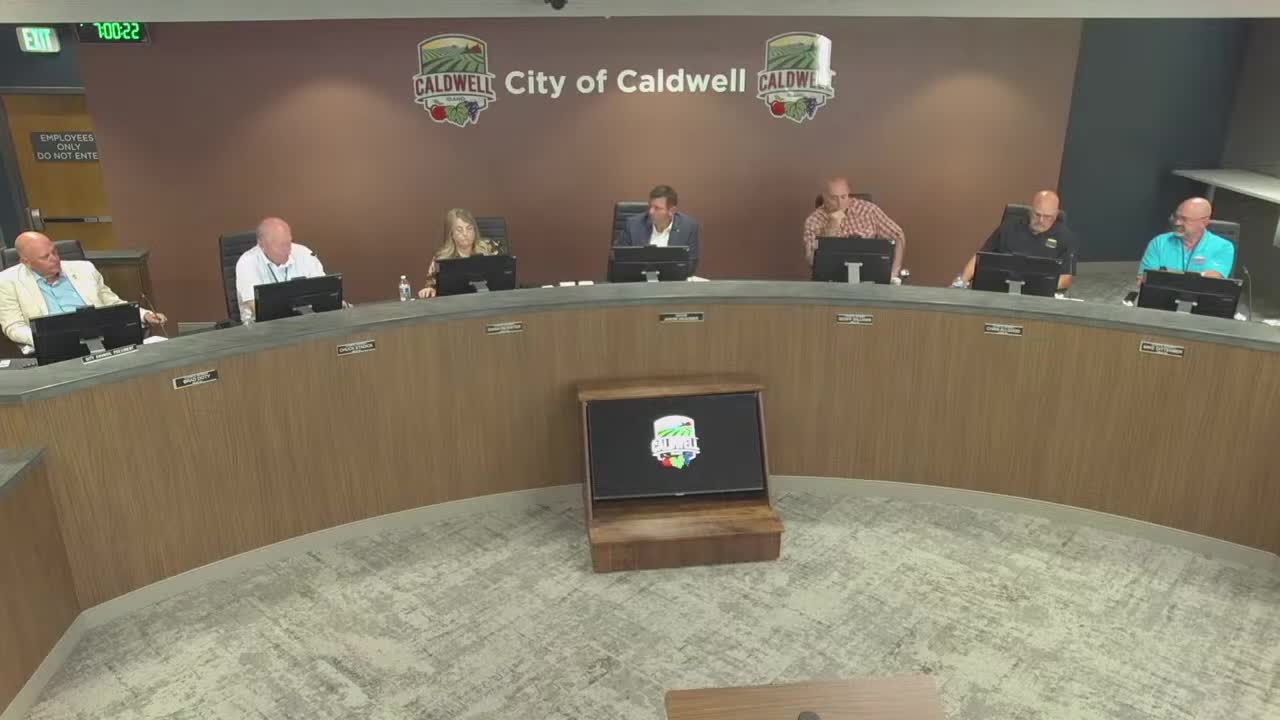 Caldwell City Council unanimously approves fee waiver and discusses West Valley Humane Society contract