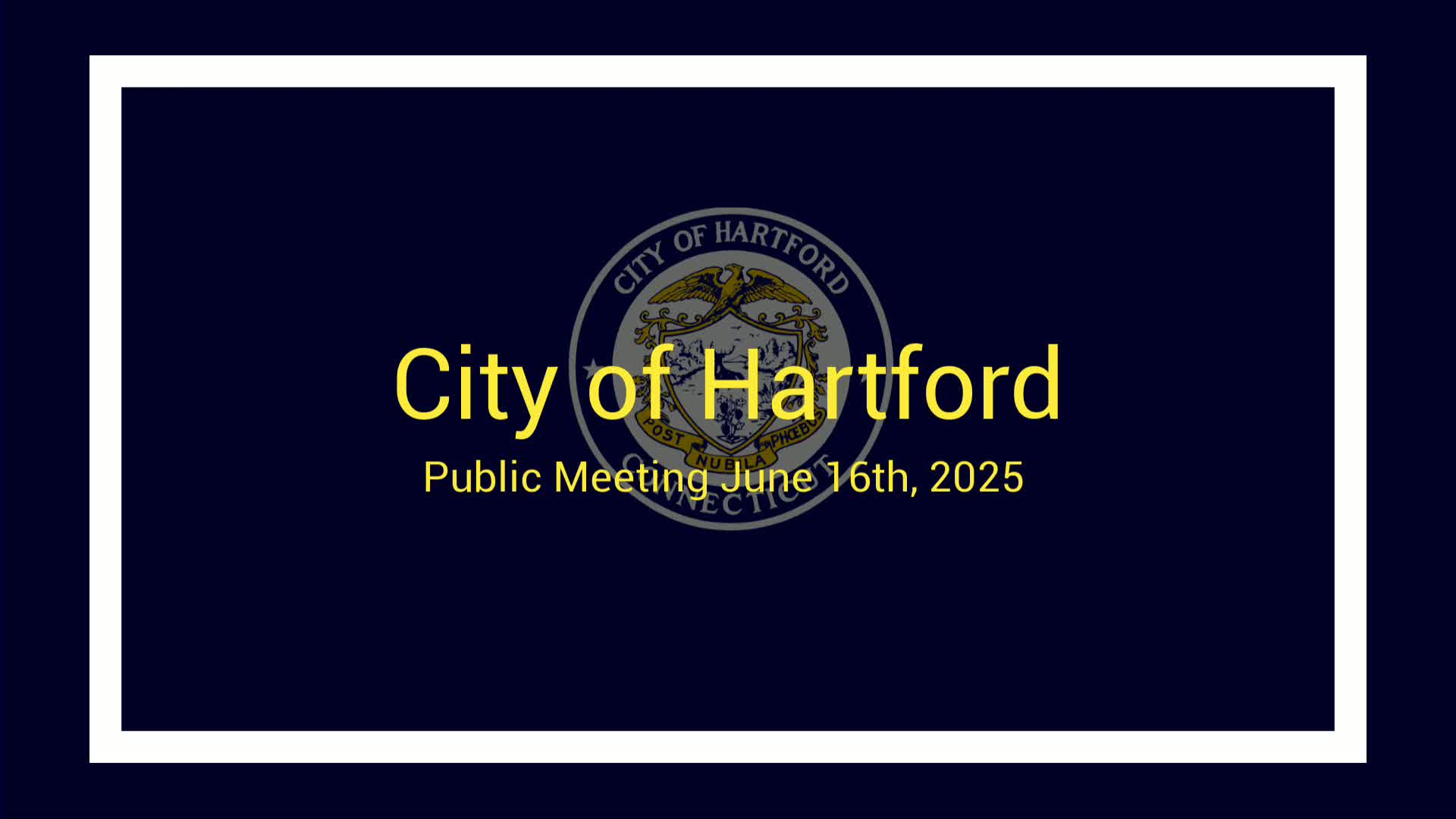 Mayor Aralampalam proposes sale of 13 Enfield Street at public hearing