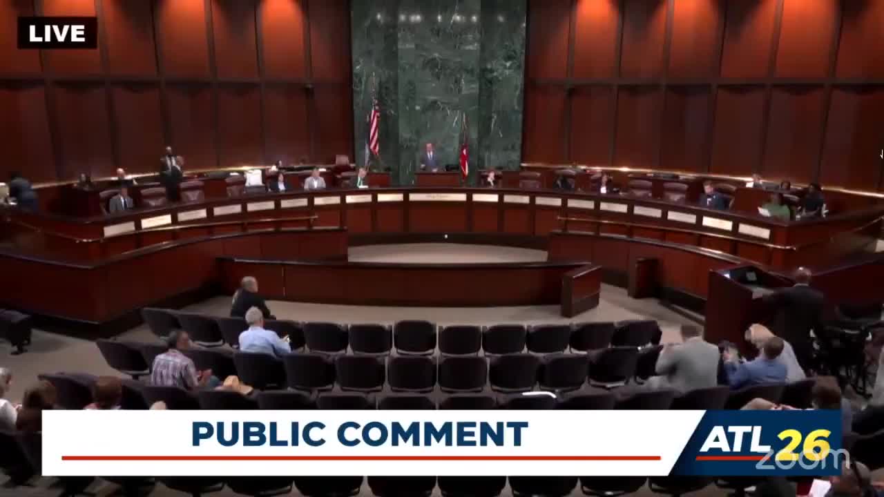 Community protests Georgia Power substation plans in Vine City and English Avenue