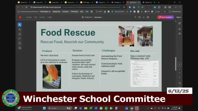 WinPAC advocates for special education improvements and sustainability initiatives in Winchester schools