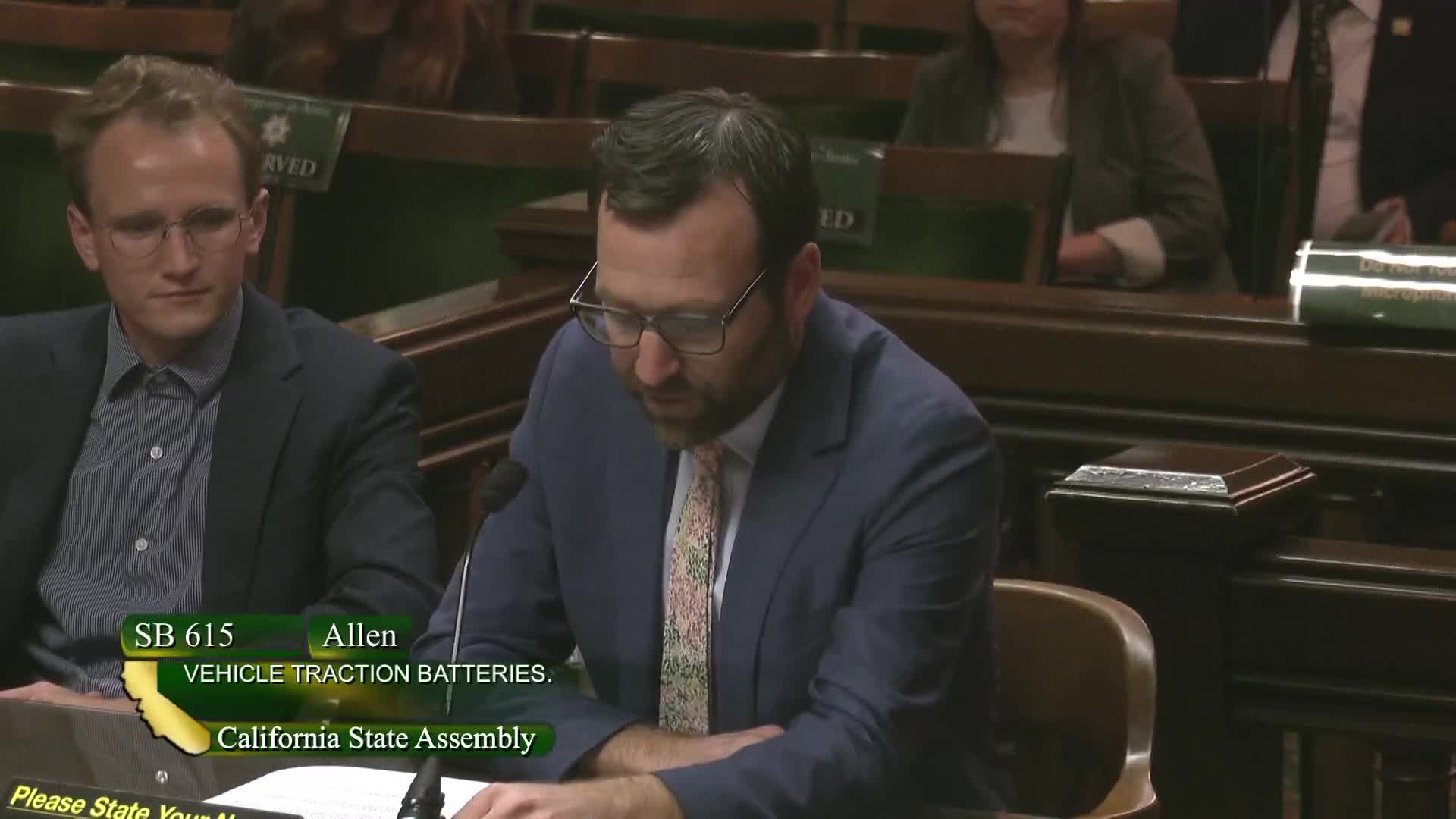 California Senate approves SB 615 for electric vehicle battery recycling program
