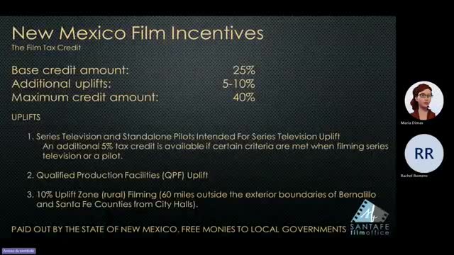 New Mexico film incentives offer up to 40% cash back for productions