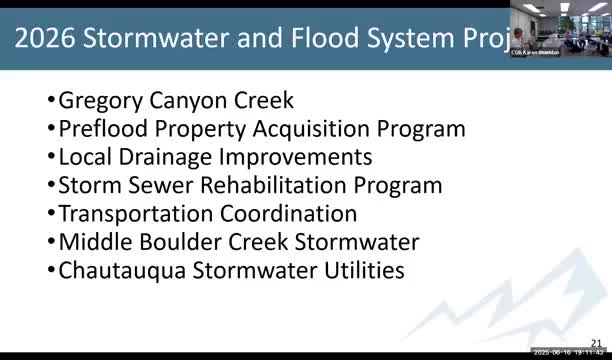 Boulder Utilities propose rate increases to fund essential infrastructure projects