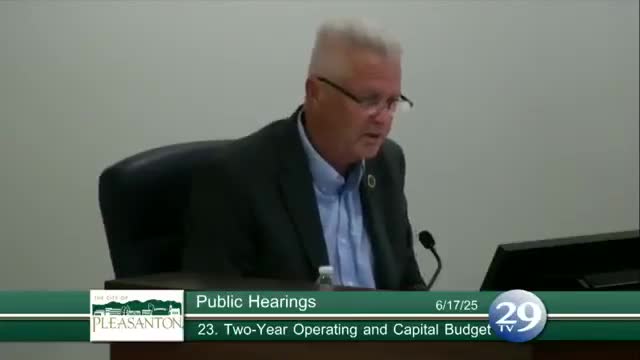 Pleasanton Council approves two-year budget amid fiscal challenges and community input