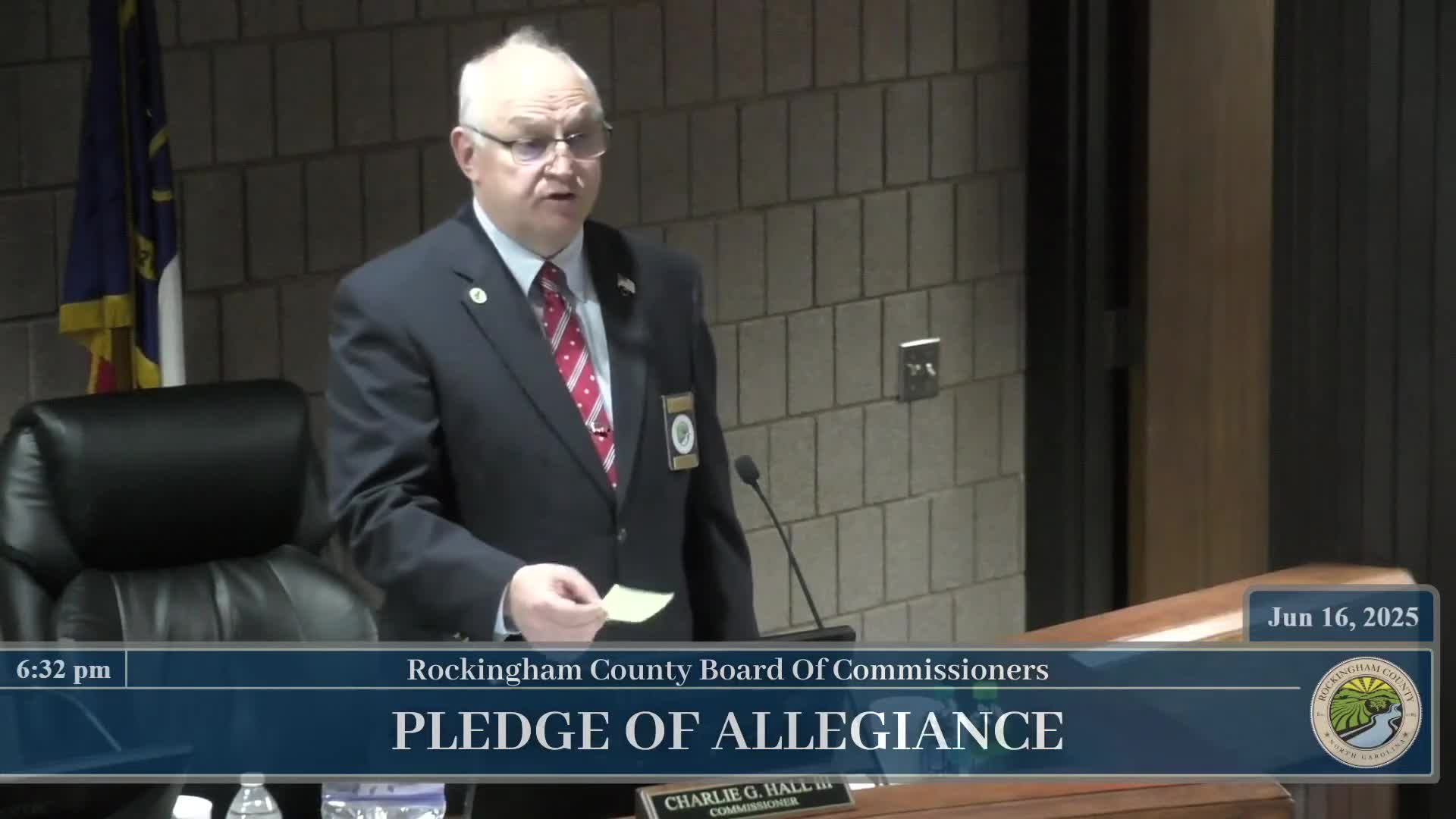 Rockingham County honors Lieutenant William Donald Bottoms for life-saving heroism
