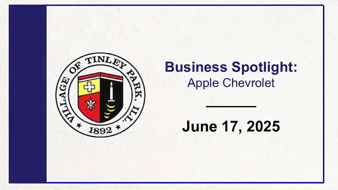 Apple Chevrolet celebrates 50 years in Tinley Park and wins dealer of the year