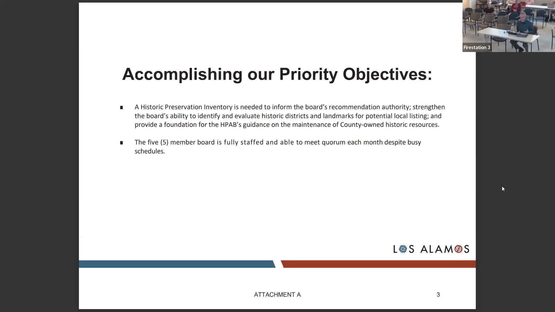 Los Alamos Council discusses Manhattan Project Park and historic preservation efforts