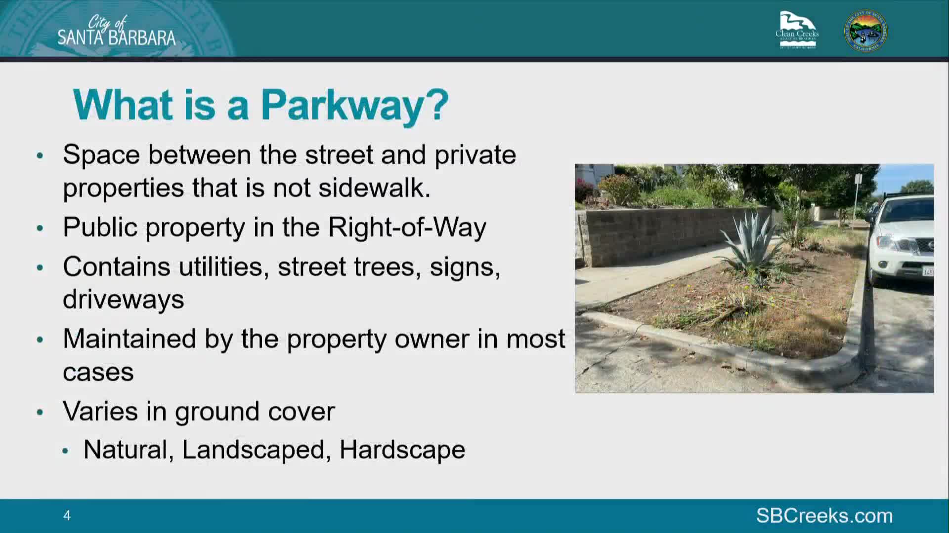Santa Barbara plans to implement citywide stormwater capture program for parkways