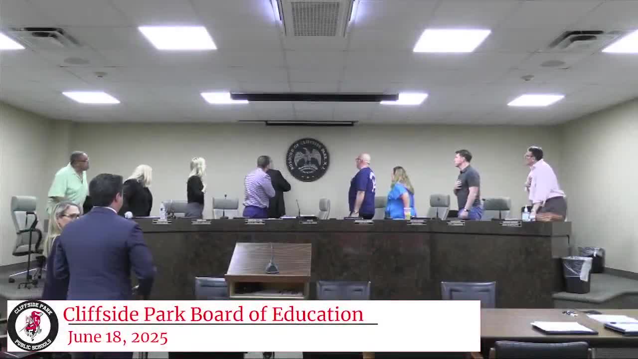 Cliffside Park Board ensures staffing for 2025 school year amidst HIB investigations