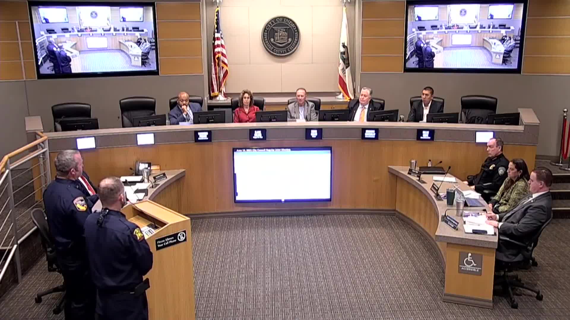 Indio City Council discusses fire response times and speed bumps impact