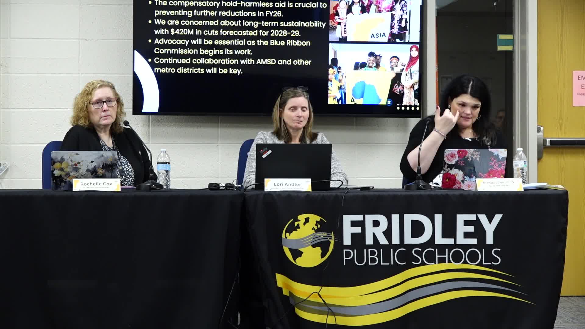 Fridley School Board approves budget and acknowledges community tragedy