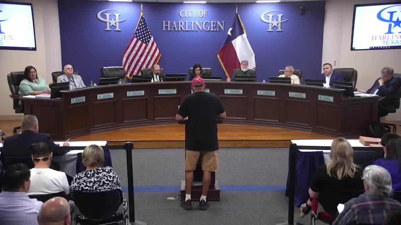 Raymond Reyes discusses affordable housing and park improvements in Harlingen