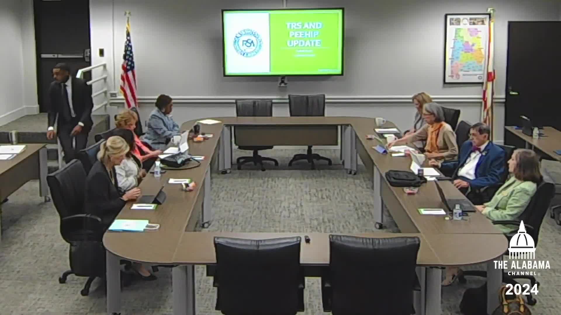 Mia Scott discusses Alabama's Teacher Retirement System funding and COLA challenges