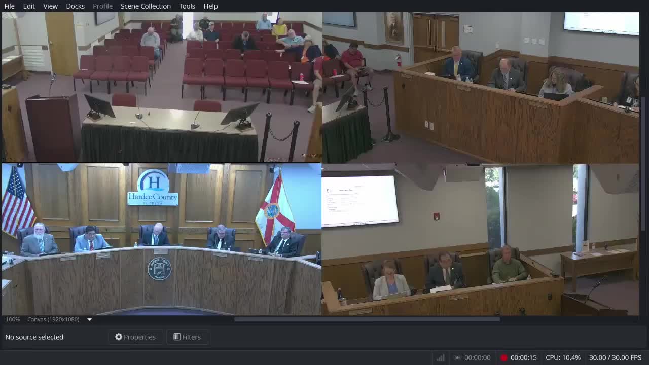 Hardee County Board debates take home vehicle policy amid cost concerns