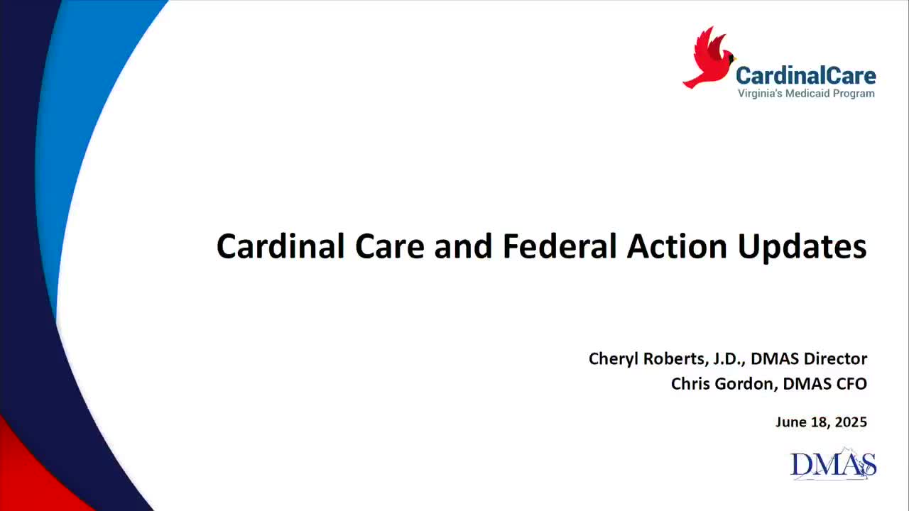 Virginia launches Cardinal Care Managed Care for 1.4 million residents