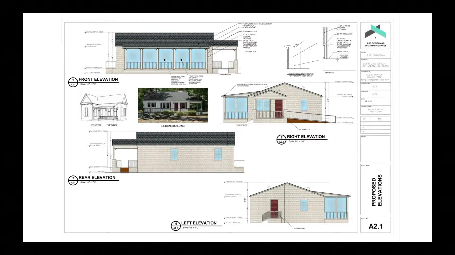 Design team revives front porch concept for new commercial building in Victoria