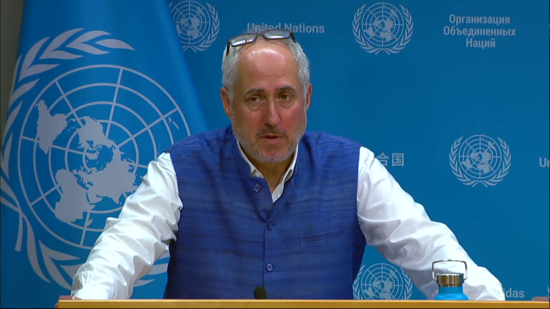 UN addresses Iranian attacks on Qatar base and Afghan refugee crisis