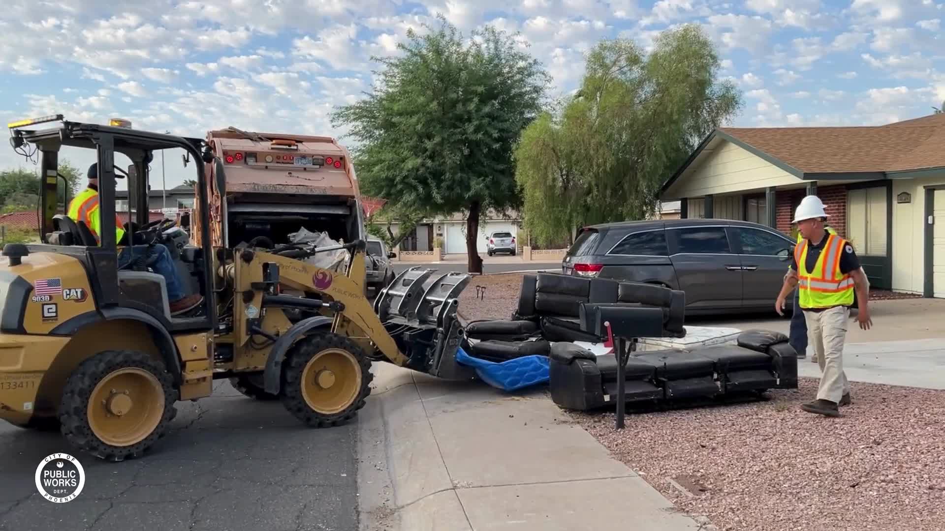 Phoenix outlines bulk trash placement guidelines for efficient collection