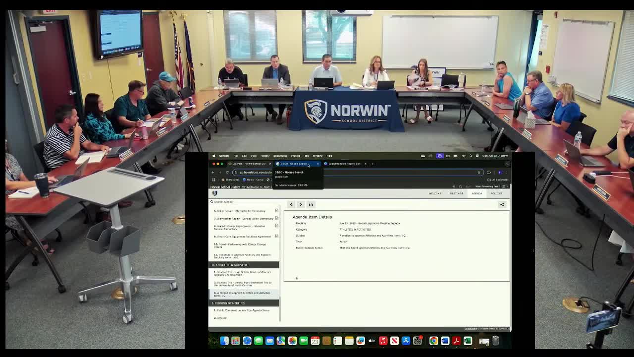 Nicholas Carroza critiques Norwin School District finances at public meeting