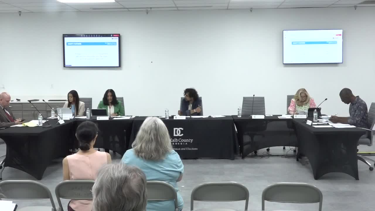 DeKalb Board of Elections certifies June 17 special primary and sets runoff voting dates