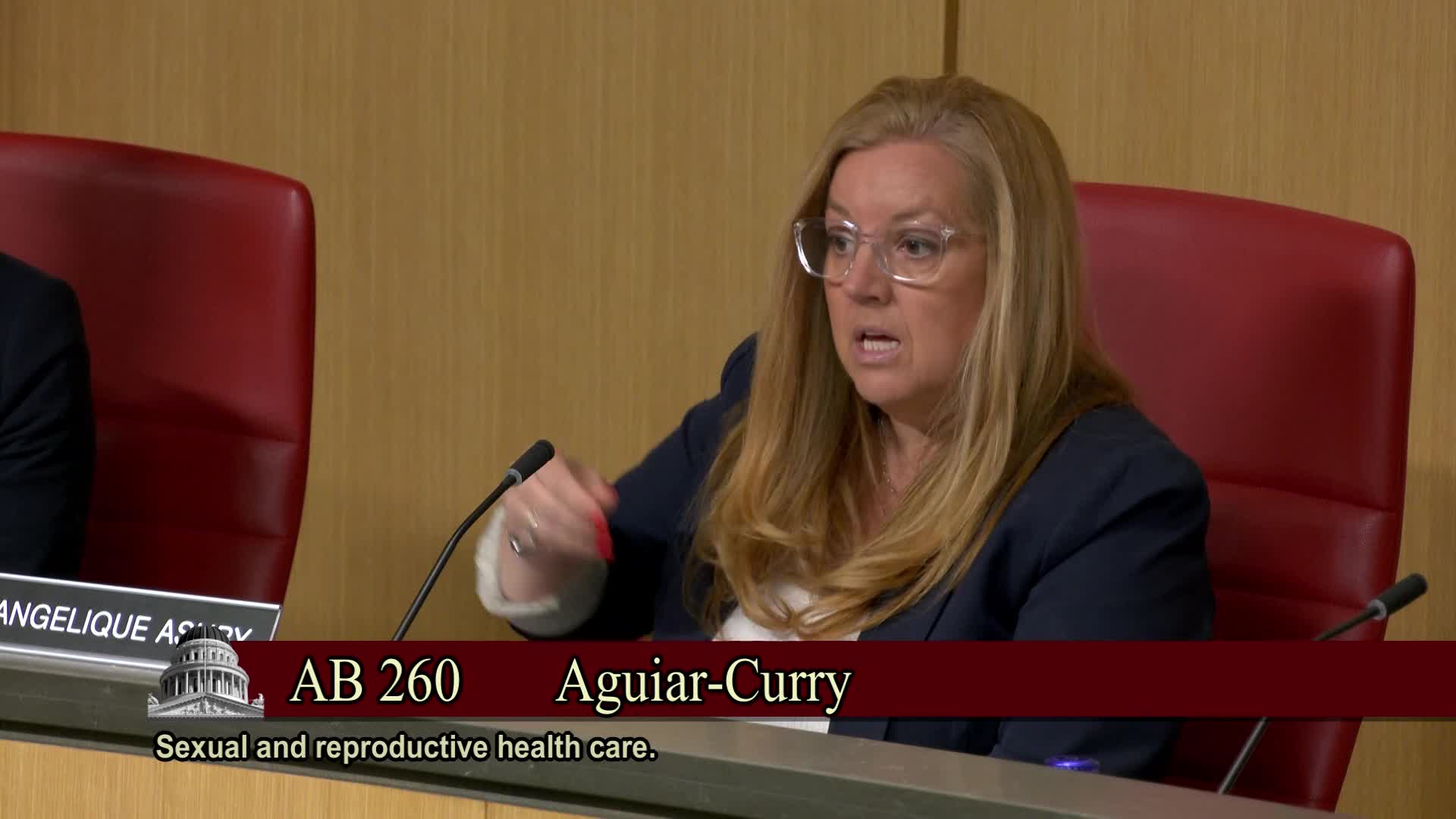 California Assembly debates reproductive health bill AB 260 amid opposition from family council