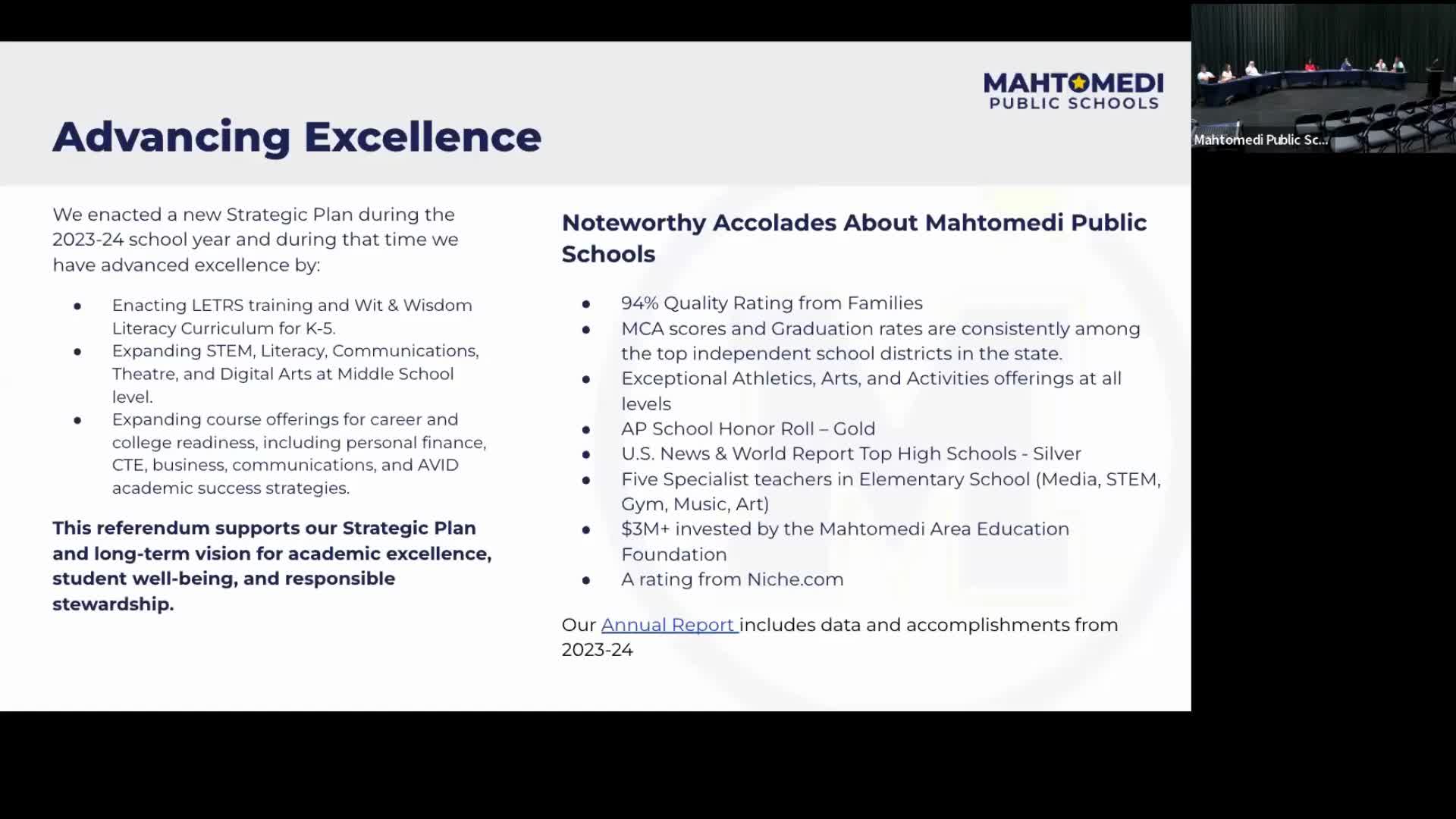 School Board enacts new strategic plan enhancing K-12 curriculum and STEM initiatives