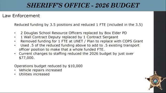 Pennington County plans budget adjustments and applies for opioid enforcement grant