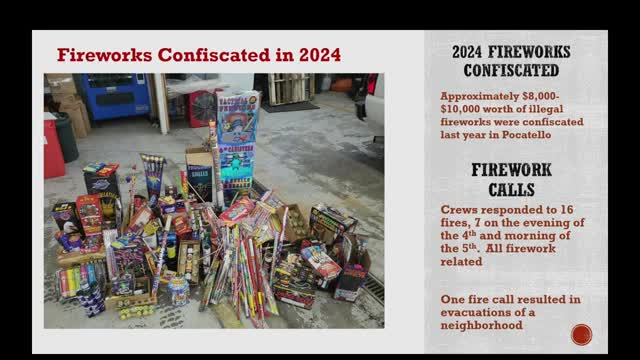 Pocatello fire crews respond to seven fire incidents linked to fireworks