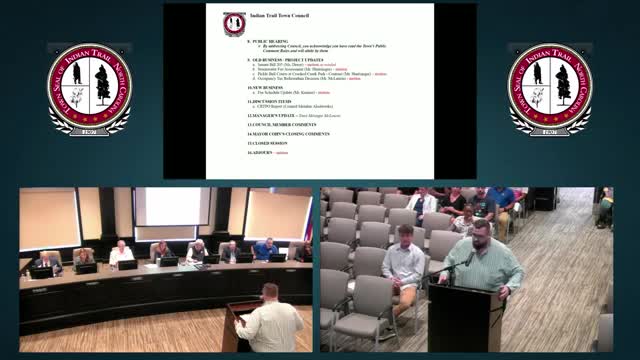 Indian Trail Council approves permit changes for Chestnut Square Park events